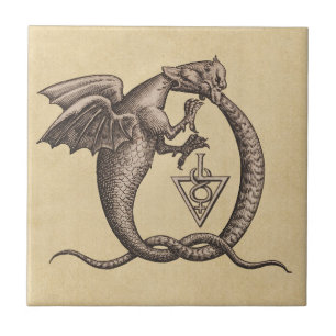 Schwefel und Mercury Fliese