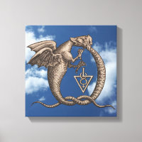 Schwefel- und Quecksilber-Alchemy-Sigils