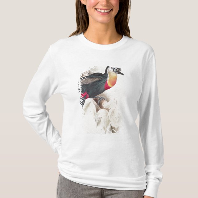 Schwefel und Weiß breasted Toucan, 19. Jahrhundert T-Shirt (Vorderseite)