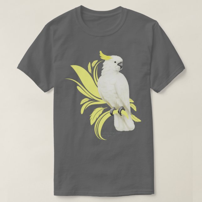 Schwefelgekrechtes Kakadu 2 T-Shirt (Design vorne)