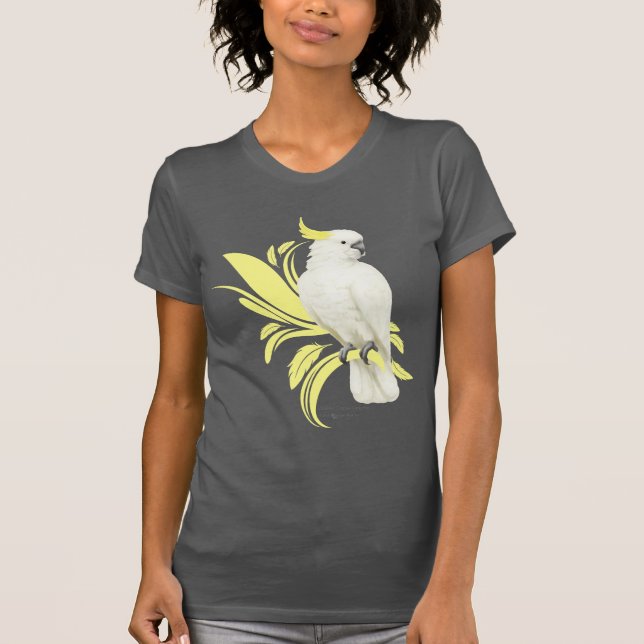 Schwefelgekrechtes Kakadu T-Shirt (Vorderseite)