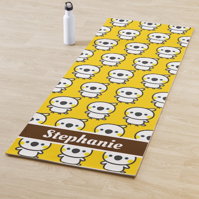 Schwefelkakadu Yogamatte (Beispiel)