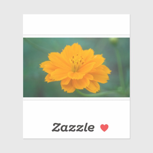 Schwefelkosmos 02 aufkleber (Blatt)