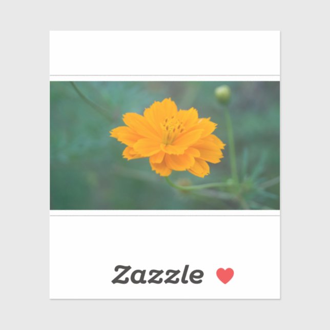 Schwefelkosmos 03 aufkleber (Blatt)