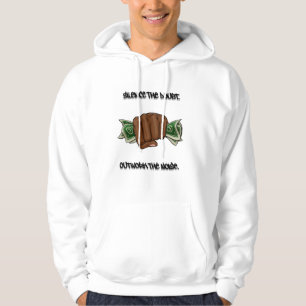 Schweige den Zweifel. Arbeiten Sie das Geräusch au Hoodie