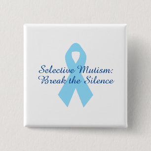 Schweigebruch-Band Button