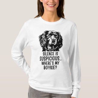 Schweigen ist verdächtig… Wo ist mein Boykie? - Lu T-Shirt