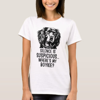 Schweigen ist verdächtig… Wo ist mein Boykie? - Lu T-Shirt