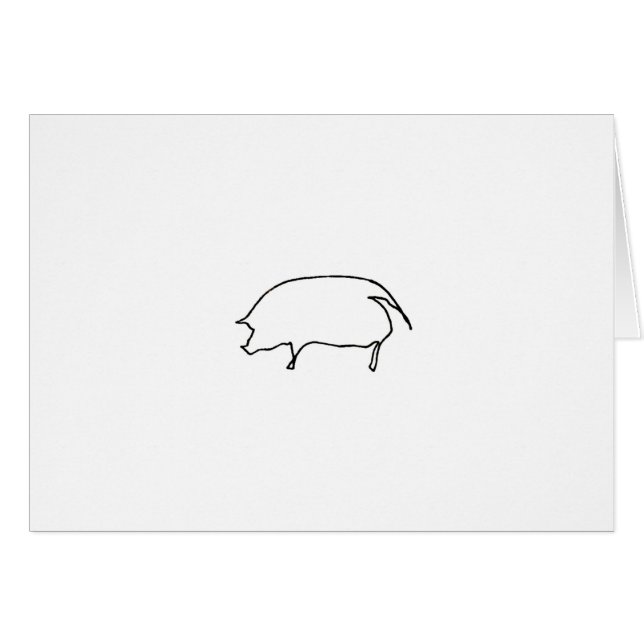 Schwein (Vorderseite (Horizontal))