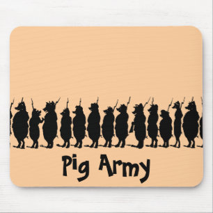 Schwein-Armee Mousepad