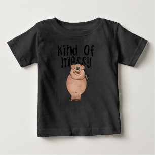 Schwein-Art der unordentlichen T-Shirts und der