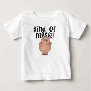 Schwein-Art der unordentlichen T-Shirts und der