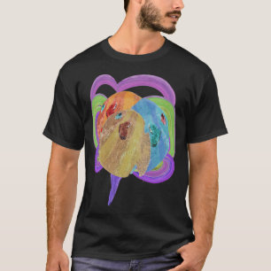Schwein beim Angeln mit Angelhaken T-Shirt