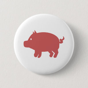 Schwein Button
