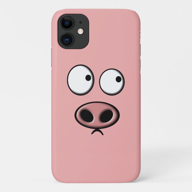 Schwein Case-Mate iPhone Hülle (Rückseite)