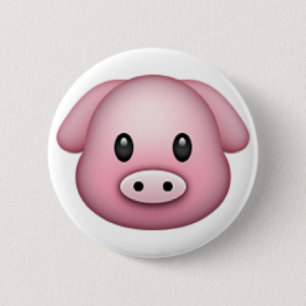 Schwein Emoji Button