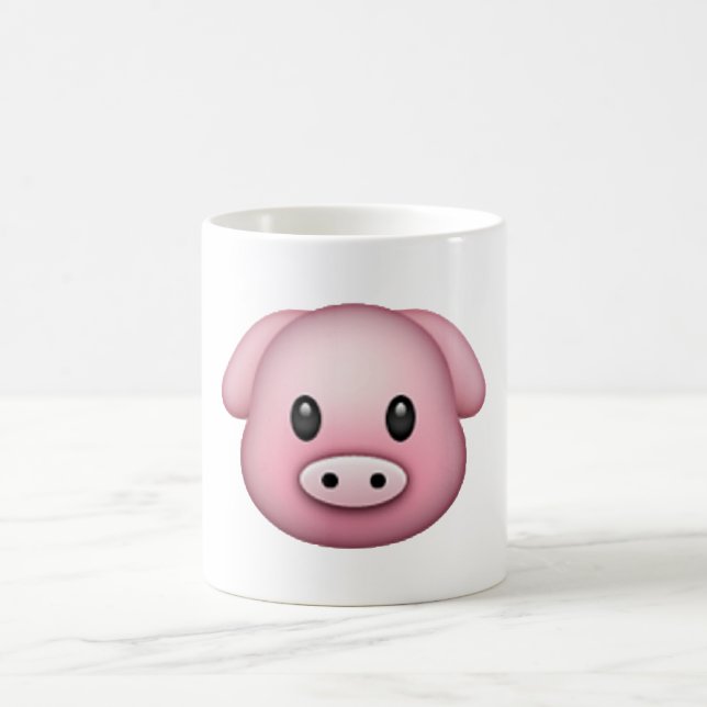 Schwein - Emoji Tasse (Mittel)