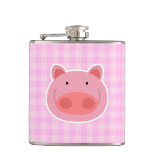 Schwein Flachmann