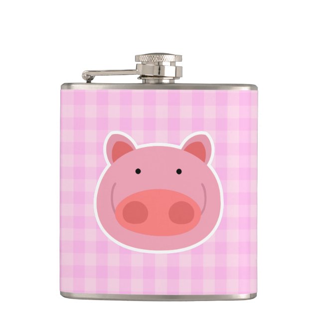 Schwein Flachmann (Vorderseite)