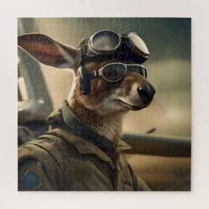 Schwein fliegt Pftt, Känguru fliegt höher, Puzzle