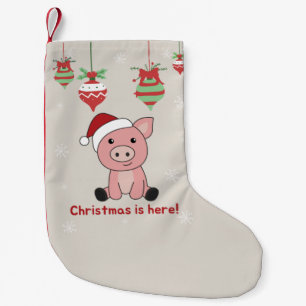 Schwein Frohe Weihnachtstiere Schweine Kleine Weih Kleiner Weihnachtsstrumpf