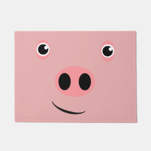 Schwein-Gesicht Fußmatte