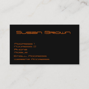 Schwein-Gesichts-Visitenkarten Visitenkarte