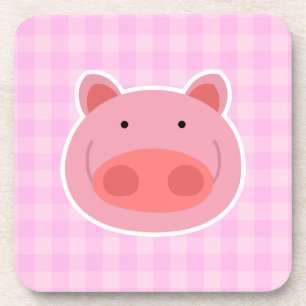 Schwein Getränkeuntersetzer