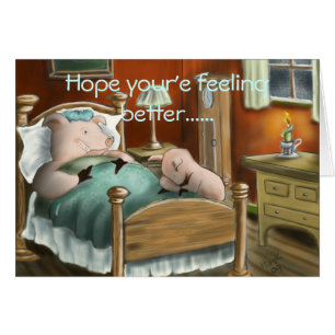 Schwein-Grippe, Hoffnung your'e Gefühl besser