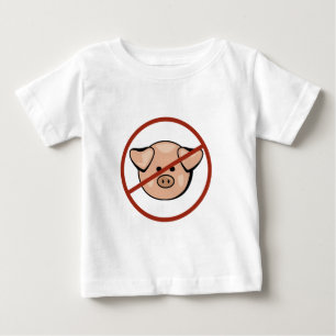 Schwein-Grippe/Schweinefleisch Baby T-shirt