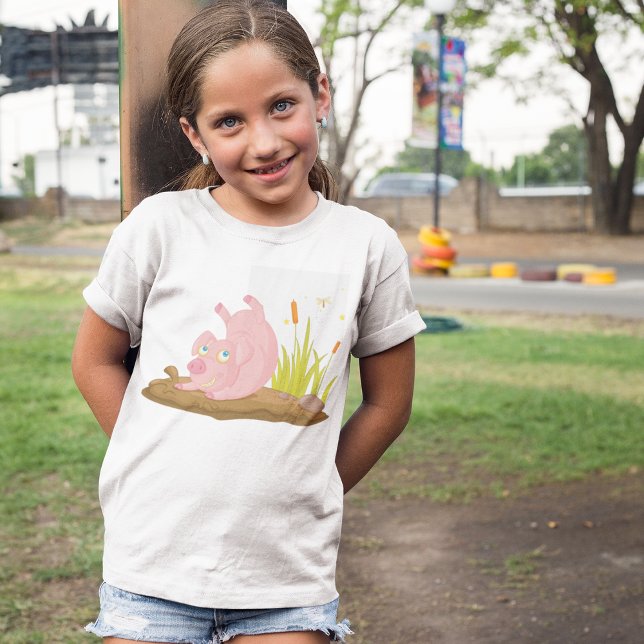 Schwein im T - Shirt (Von Creator hochgeladen)