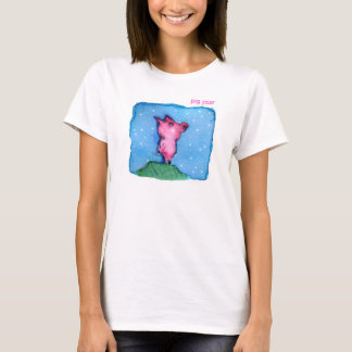 Schwein-Jahr T-Shirt