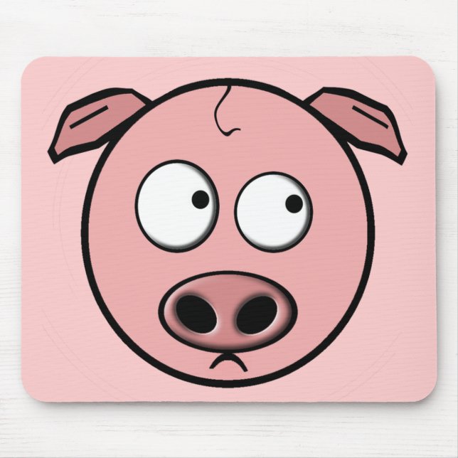 Schwein Mousepad (Vorne)