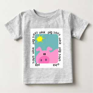 Schwein sagt Oink T - Shirts und Geschenke