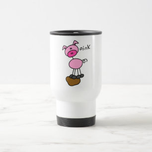 Schwein sagt Oink T-Shirts und Geschenke Reisebecher