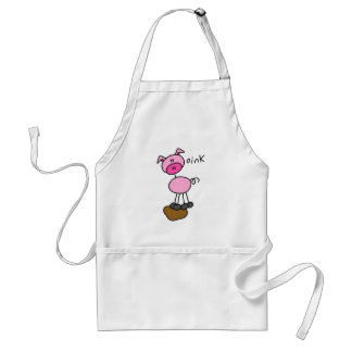 Schwein sagt Oink T - Shirts und Geschenke Schürze