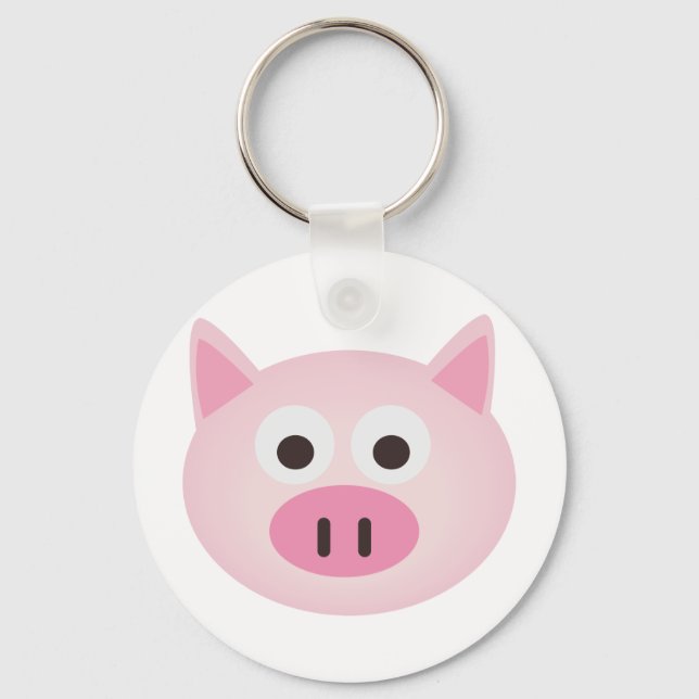 Schwein Schlüsselanhänger (Vorderseite)