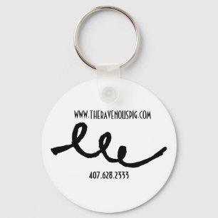 Schwein-Schwanz-Schlüsselkette Schlüsselanhänger