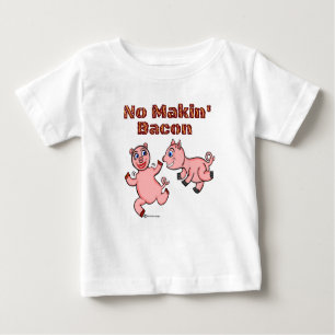 Schwein Schwein kein Backbaken Baby T-shirt