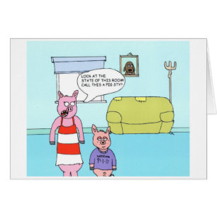 Schwein-Schweinestall