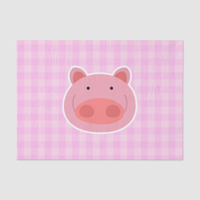 Schwein Seidenpapier (Vorderseite)