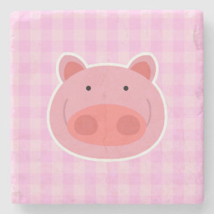 Schwein Steinuntersetzer