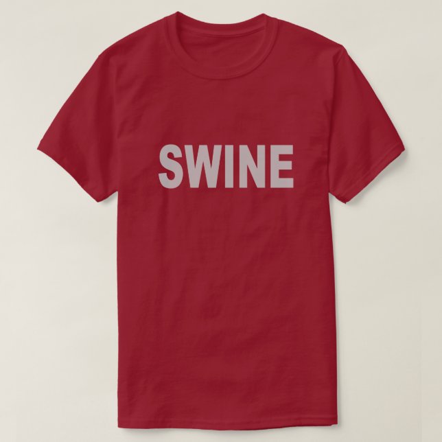SCHWEIN T-Shirt (Design vorne)