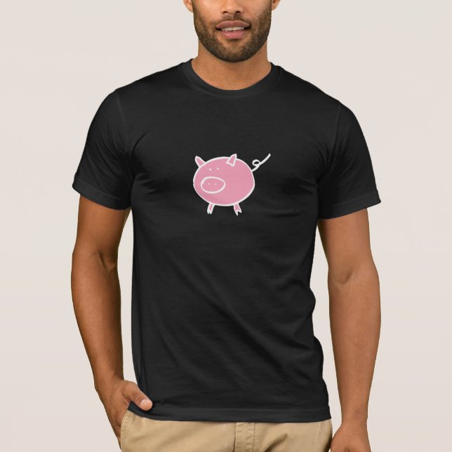 Schwein T-Shirt (Vorderseite)