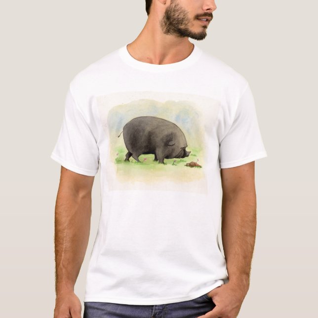 Schwein T-Shirt (Vorderseite)