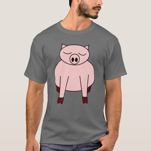 Schwein T-Shirt (Vorderseite)
