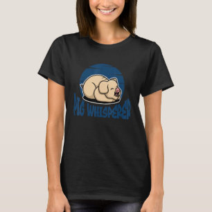 Schwein Whisperer, Hog Lover, Niedlicher Bauer, Fu T-Shirt