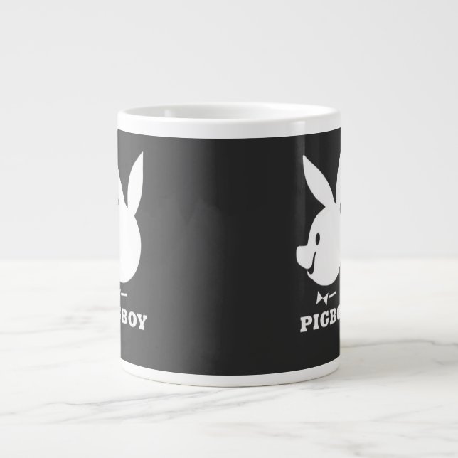Schweinchen Jumbo-Tasse (Vorderseite)