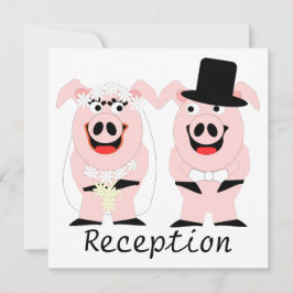 Schweine Abend Empfang Einladung