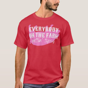Schweine, alle auf dem Bauernhof, Gettin T-Shirt